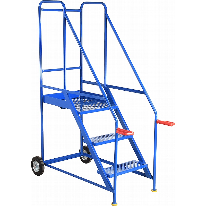 Steptek BS Tilt and Go Mobile Warehouse Steps - Access Equipment