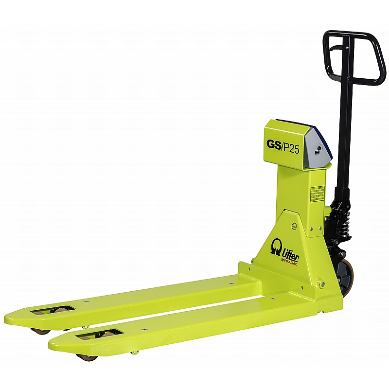 Pramac GS Evo 2500kg Pallet Trucks with Weight Scale and Printer - Handling & Lifting