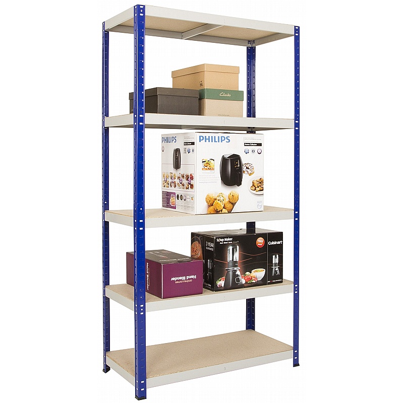 Clicka 265kg 5 Tier Boltless Shelving - Storage Solutions