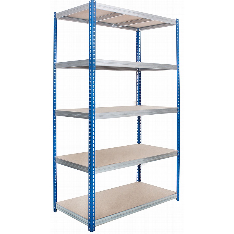 Kwikrack 5 Tier Heavy Duty Wide Boltless Racking - Storage Solutions