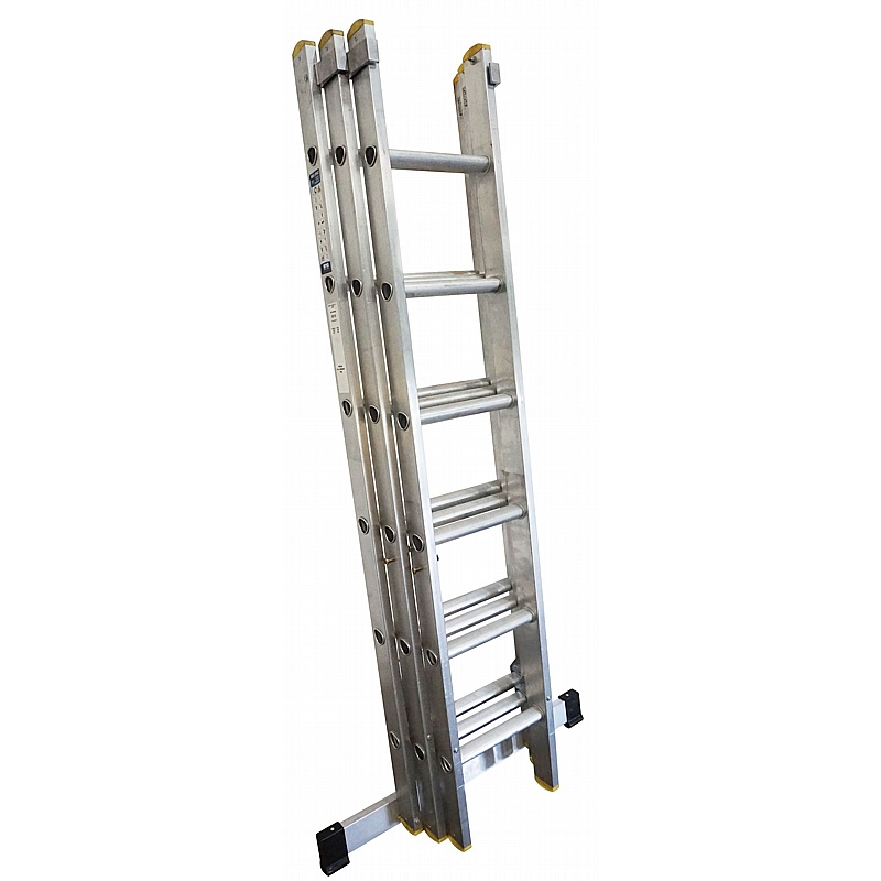 Lyte Professional 3 Section Aluminium Trade Extension Ladders - Access Equipment
