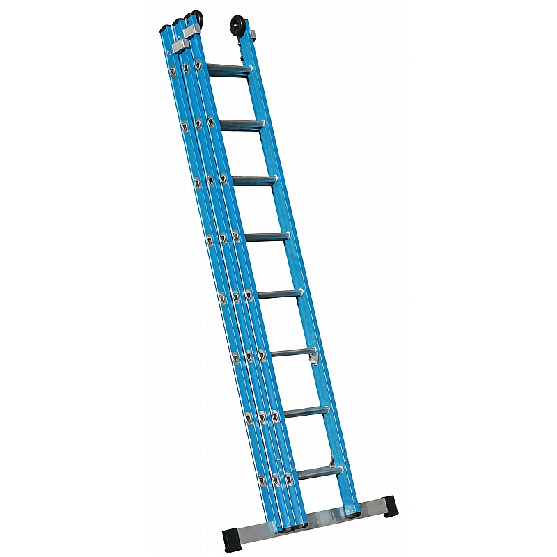 Lyte Professional 3 Section Glass Fibre Trade Ladders - Access Equipment