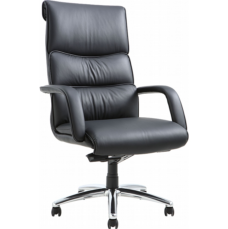 Sovereign Luxury High Back Top Leather Office Chair - Office Furniture