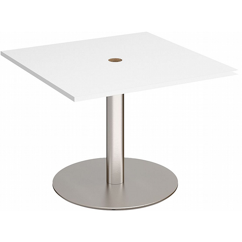 Eternal Square Breakout and Meeting Tables with Power - Office Furniture