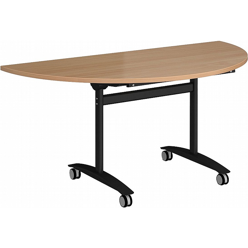 Upsilon Deluxe Modular Tilting Semi-Circular Conference and Boardroom Tables - Office Furniture