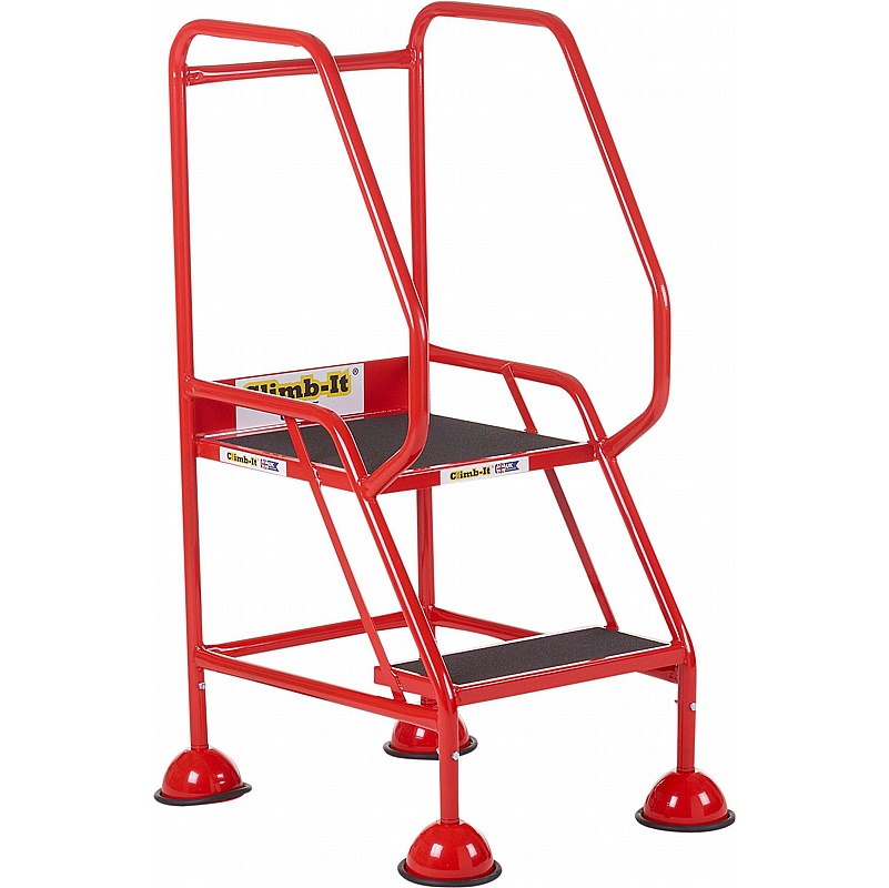 Climb-It Steel Domed Feet Anti-Slip Steps - Access Equipment