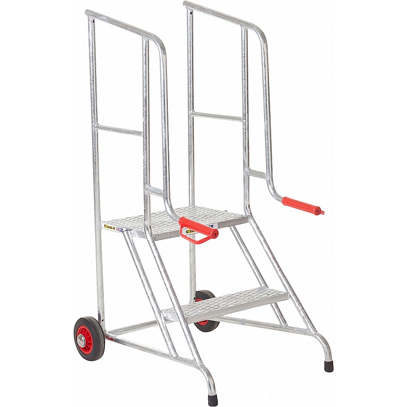 Climb-It Galvanised Steel Loading Steps - Access Equipment