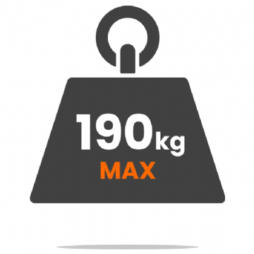 190Kg Weight Capacity