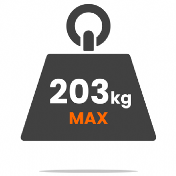 203Kg Weight Capacity