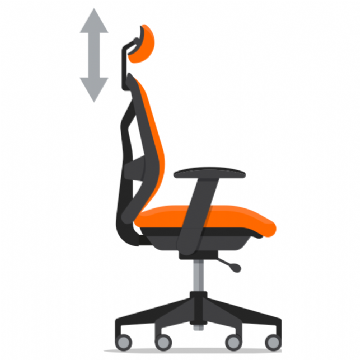 Headrest - Height Adjustable